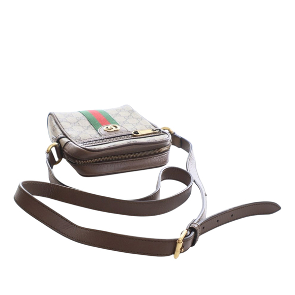 Pre-Loved Gucci Mini GG Supreme Ophidia Crossbody - Picture 12 of 12